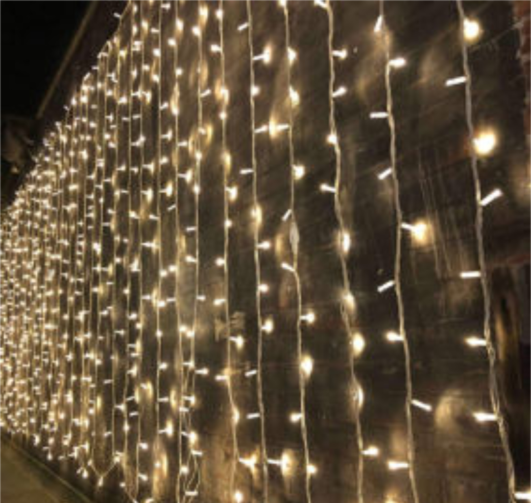 Tende LED zona DJ